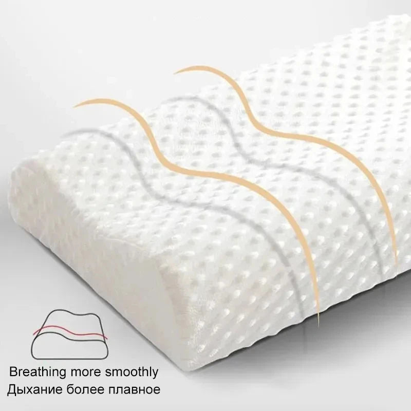 Memory Foam Pillow for Sleeping Adjustable Side Sleeper Pillow for Neck Shoulder Pain Relief Orthopedic Contour Pillow JAF028 - Zecs shopping