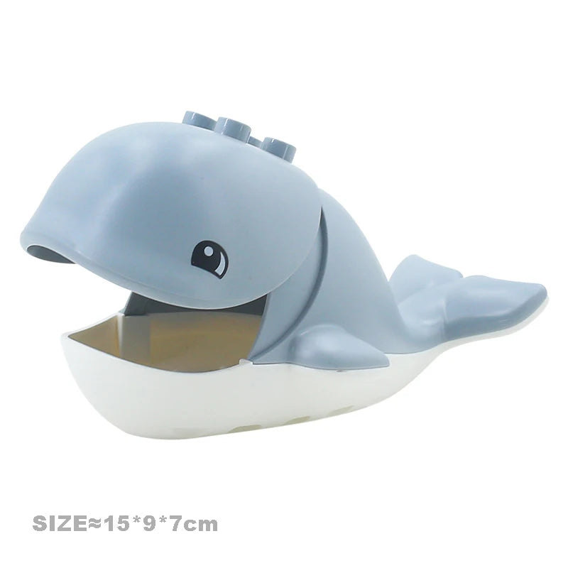 Big Size Building Blocks Cat Dog Pig Rabbit Premium & Affordable