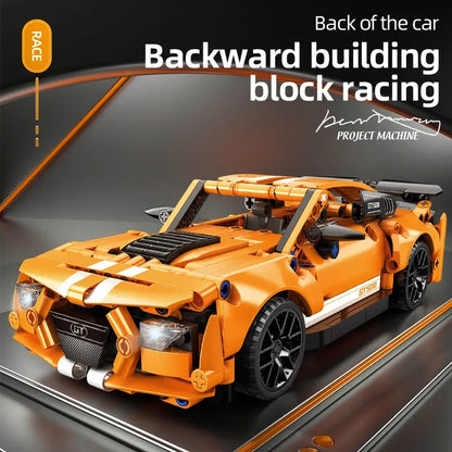 451PCS City Speed Racing Car Building Blocks – Luxury Super Racer Brick Toy Set
