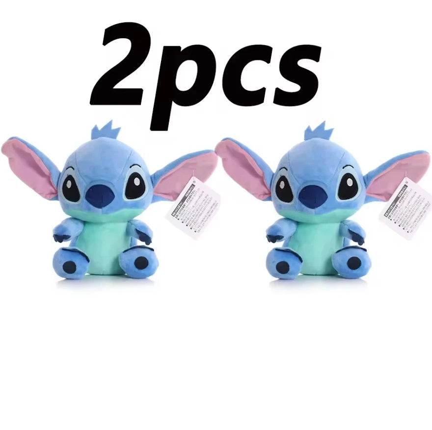 12cm 20cm 25cm Stitch Stuffed Plush Models Cartoon Stuffed Plush Dolls Anime Plush Baby Toys Kawaii Kids Birthday Gift - Zecs shopping