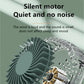 Portable Bladeless Turbo Fan – Rechargeable Ultra-Quiet Handheld & Neck Cooling Fan