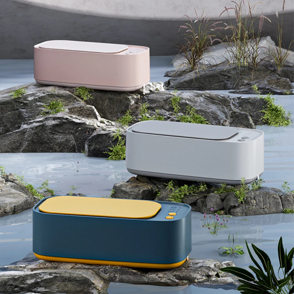 Ultrasonic High-frequency Vibration Cleaners Gear Degree Cleaning Machine Timing for JewelryPacifierMakeup ToolEyeglass