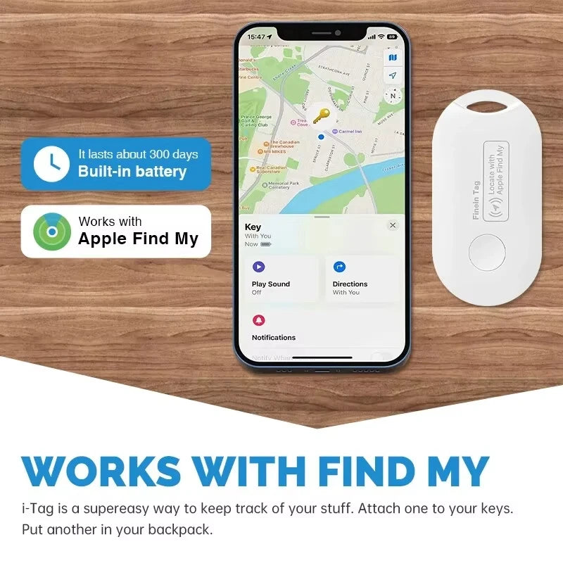 Children/Elder GPS Tag For Smart AirTag Mini Pet Tracker Bluetooth Smart Tag Car Lost Tracker For Apple IOS System Find My - Zecs shopping