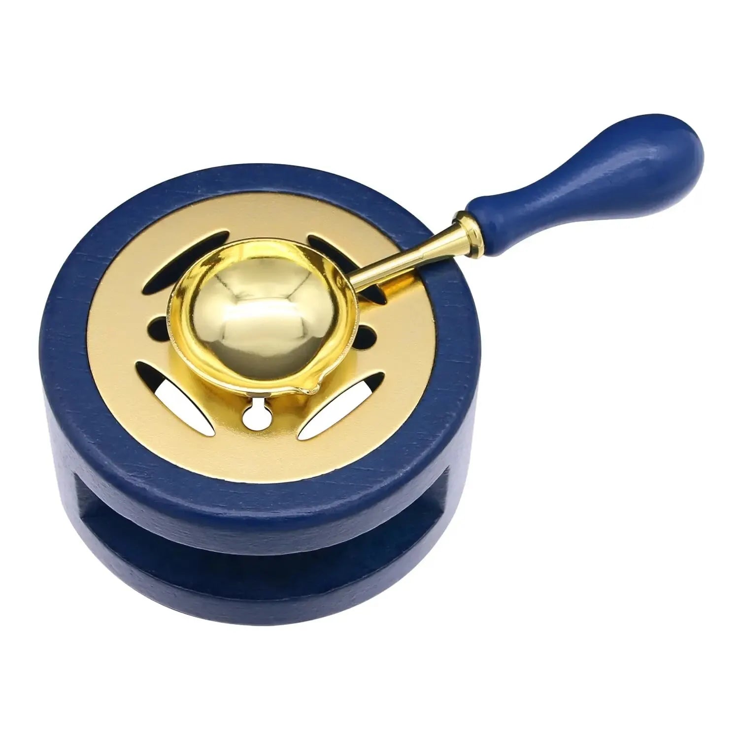 1set Wax Seal Warmer,Wax Seal Kit with Wax Seal Spoon for Melting Wax Seal Beads Or Sealing Wax Sticks - Zecs shopping