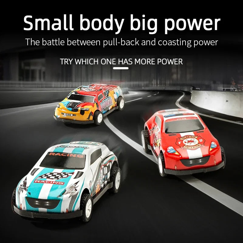 Mini Alloy Sheet Metal Car Rebound Car Container Premium & Affordable