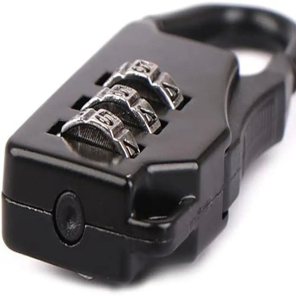 -PCS Portable Alloy Lock Padlock Outdoor Travel Luggage Zipper Backpack Handbag Safe Anti-theft Combination Code Number Lock