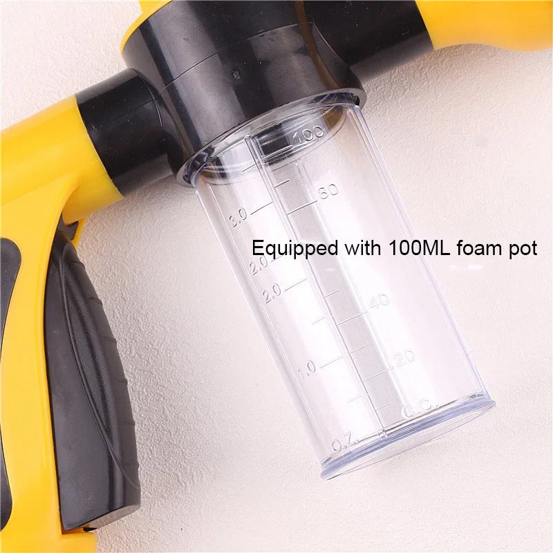 Multi-functional high pressure car wash water gun foam sprayer spray bottle household car water pipe car watering flower - Zecs shopping