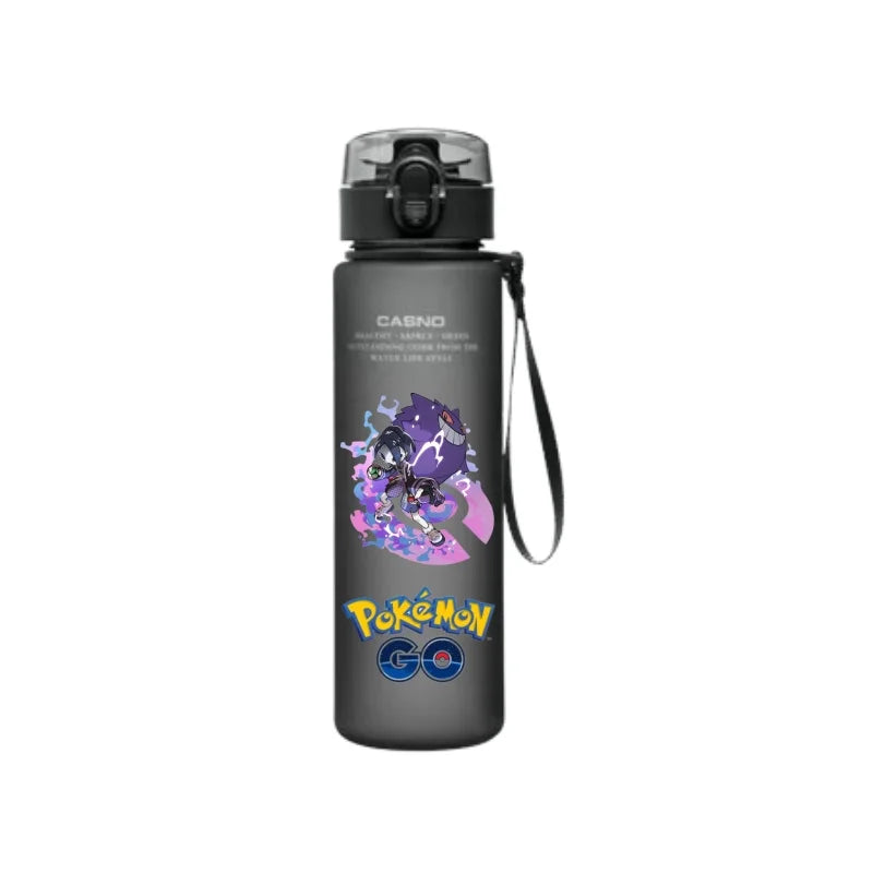 Pokemon Water Bottle ML Cute Pikachu & Gengar Kids Sports Cup Large Capacity Portable Drink Bottle