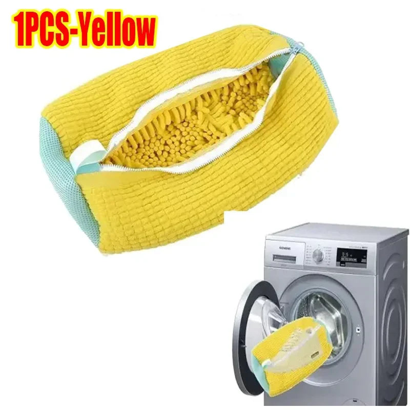 1-2PCS Washing Shoes Bag Mesh Shoes Bag Machine Travel Storage Bags Portable Anti-deformation Protective Clothes Organizer - Zecs shopping