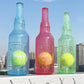 Pet Chew Toy TPR Bite-resistance Beer Bottle with Tennis Ball Toy Puppy Teeth Grinding dog Chewing Squeaky Interactive Toys - Zecs shopping
