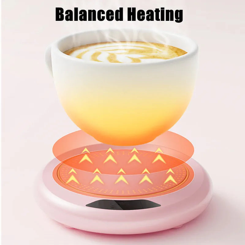 PC Thermostatic Heating Coaster USB Home Heating Coaster -speed Adjustment Heating Degrees Constant Temperature