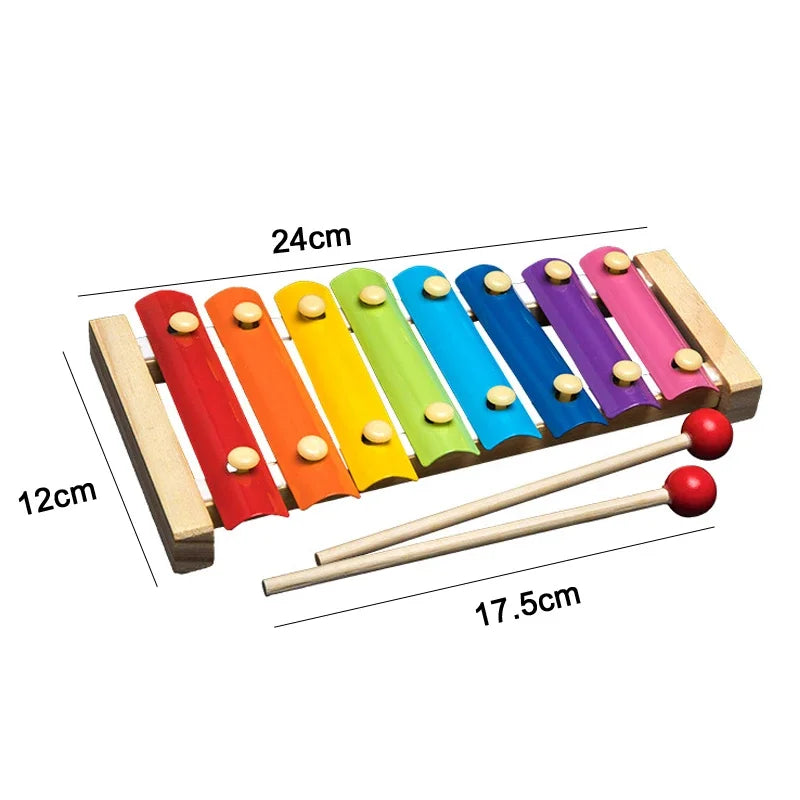 Baby Educational Toy Montessori Wooden D Toys Childhood Learning Kids Baby Colorful Wooden Blocks For Children Christmas Gift
