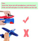 Kids Foam Plane Launcher Toy – Outdoor Catapult Airplane Game for Boys & Girls