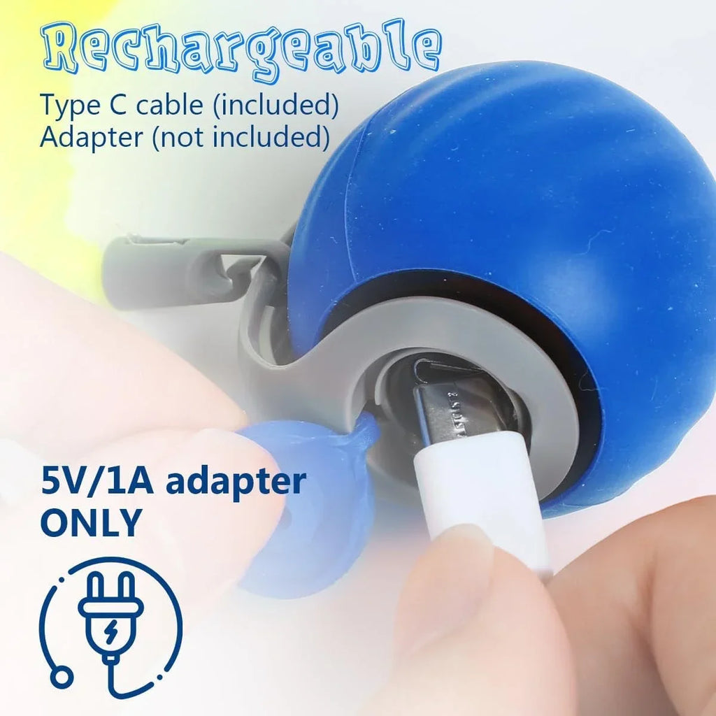 Smart Interactive Speedy Tail Pet Toys Automatic Moving Balls for Cats And Dogs Touch Motion Rolling Ball for Indoor and Outdoor