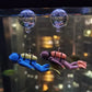 Fish Tank Diver Ornaments Landscape Decoration Aquarium Gifts Popular Floating, Hayao Miyazaki Blue Fatty with Ball and Line - Zecs shopping
