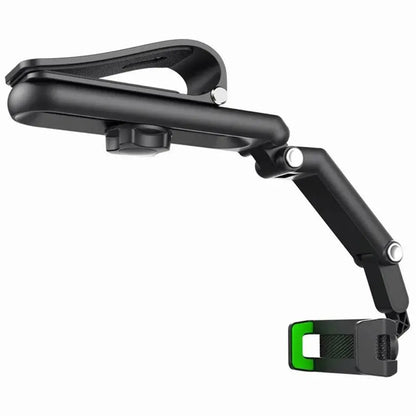 Sun Visor Phone Holder – 360° Rotating Hands-Free Car Mount for Smartphones