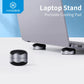 Hagibis Magnetic Laptop Stand – Portable Aluminum Cooling Pad for MacBook & Laptops