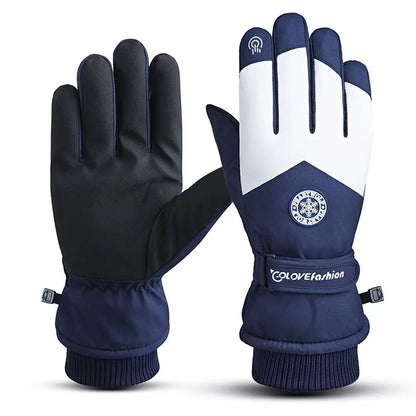 Waterproof Winter Ski Gloves – Touchscreen Snowboard & Motorcycle Gloves for Men & Women