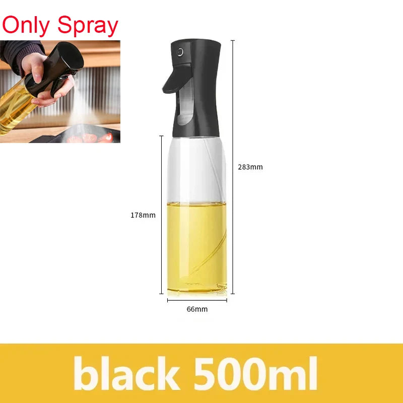in ml Plastic Spray Oil Sprayer Bottle Spray Oil Dispenser Oil Jar Cruet BBQ Kitchen Baking Roasting Picnic Kitchen Tool