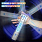 Glowing Music Laser Sword Toy – Telescopic Rotating Light Sword for Kids & Adults
