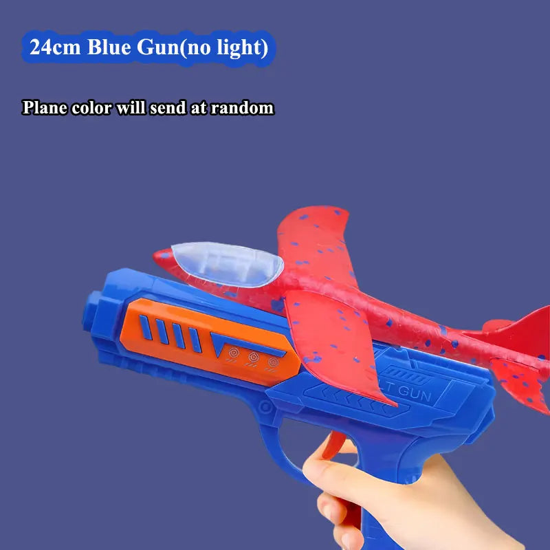 Kids Cm Foam Plane Launcher Outdoor Toy For Boys Sport Catapult Game Children Girl Birthday Xmas Gifts