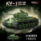 WW2 Heavy Tank Building Blocks – Military Tiger, KV & IS Tank Brick Model Set