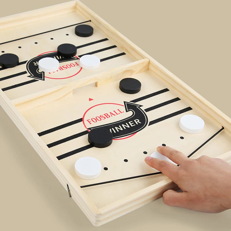 Table Hockey Paced Sling Board Game Fast Winner Party Desktop Battle Chess