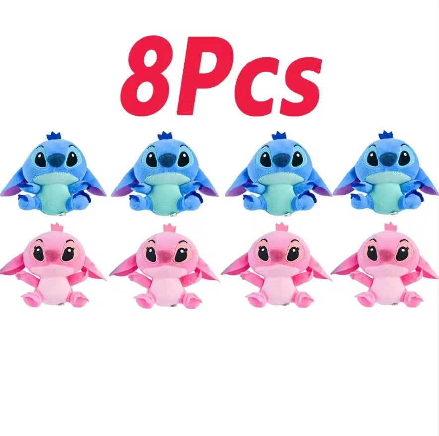 12cm 20cm 25cm Stitch Stuffed Plush Models Cartoon Stuffed Plush Dolls Anime Plush Baby Toys Kawaii Kids Birthday Gift - Zecs shopping