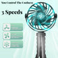 Portable Stroller Fan with Night Light – Foldable USB Cooling Fan for Baby, Home & Travel