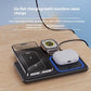 3-in-1 Foldable Wireless Charging Station – 15W Fast Charger for iPhone, AirPods & iWatch