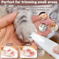Pet Paw Trimmer with LED Light – Rechargeable Dog & Cat Grooming Clipper