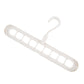 9-Hole Magic Clothes Hanger – Space Saving Folding Closet Organizer