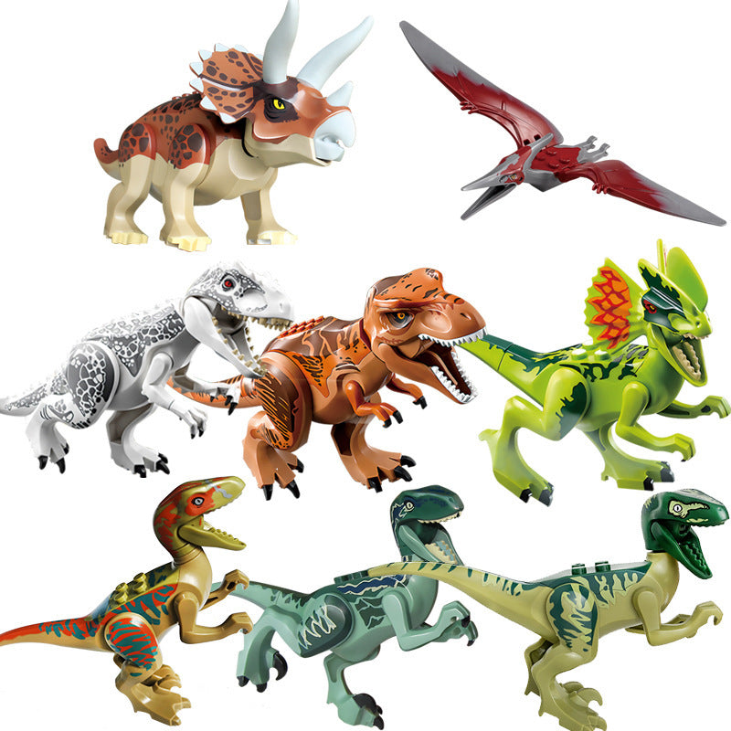 Mini Dinosaur Building Blocks – Educational Brick Toys for Kids & Collectors - Zecs shopping