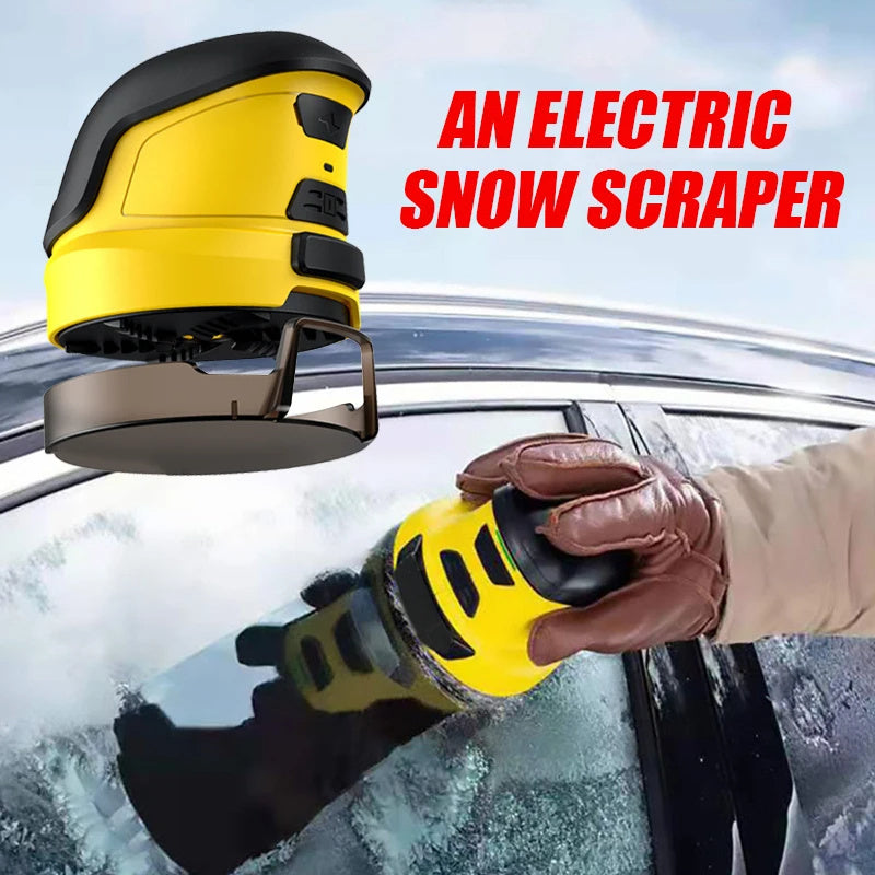 Cordless Snow Scraper With Battery Life Durable Electric Ice Scraper Portable Window For Auto Deicing - Zecs shopping