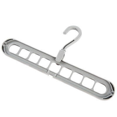 9-Hole Magic Clothes Hanger – Space Saving Folding Closet Organizer