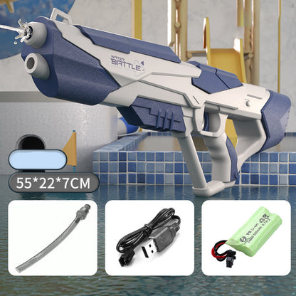 Space Water Gun Electric Automatic Water Absorption Water Fights Toy Outdoor Beach Swimming Pool Bath Toys For Children Kid Gift - Zecs shopping