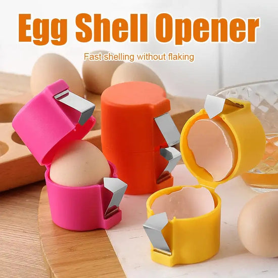 Egg Shell Opener & Egg Beater Tool – Kitchen Baking & Cooking Gadget