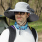 Solar Fan Sun Hat – Wide Brim USB Rechargeable Cooling Outdoor Hat