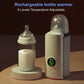 Portable USB Baby Bottle Warmer – Wireless Rechargeable Milk Heating Sleeve