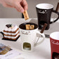 Mini Fondue Mug Set – Personal Chocolate & Cheese Fondue Warmer Cup