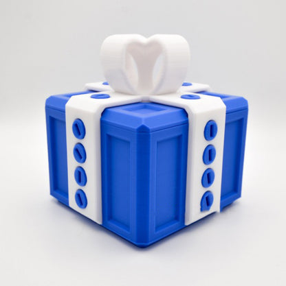 Funny Annoying Gift Box – 3D Printed Screw Lock Prank Gift Case