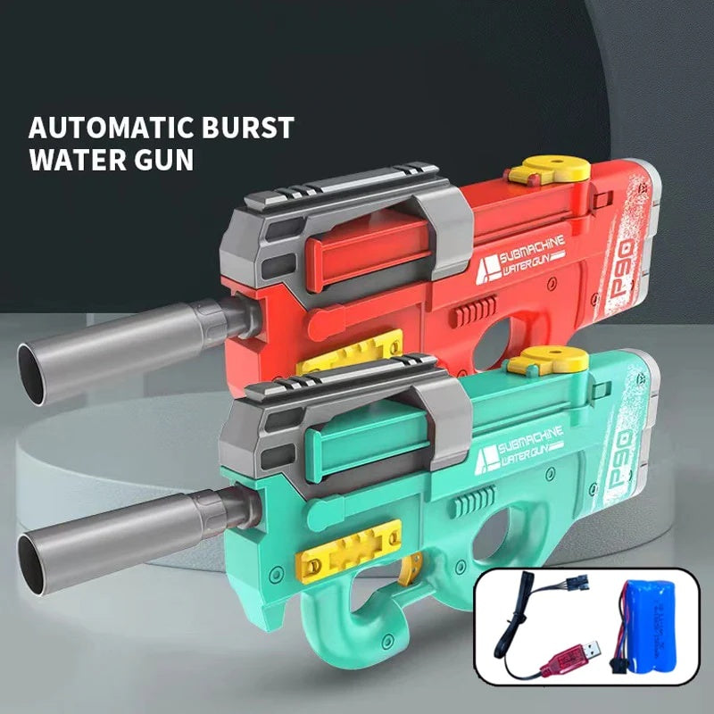 Electric Shark Water Gun – High-Pressure Automatic Soaker Toy for Kids & Teens | Pool Party & Beach Water Fight Fun 🦈💦🔫 - Zecs shopping