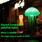 LED Jellyfish Mood Lamp – Smart Jellyfish Night Light for Desk & Bedroom