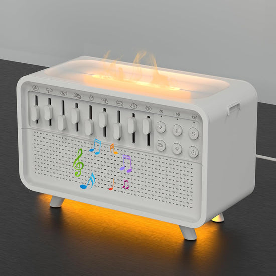 3-in-1 Bluetooth Speaker Night Light Humidifier – White Noise Sleep Machine