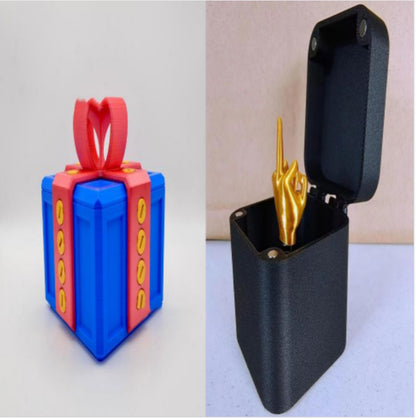 Funny Annoying Gift Box – 3D Printed Screw Lock Prank Gift Case