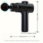 Deep Tissue Massage Gun – Handheld Muscle Percussion Massager with 8 Heads