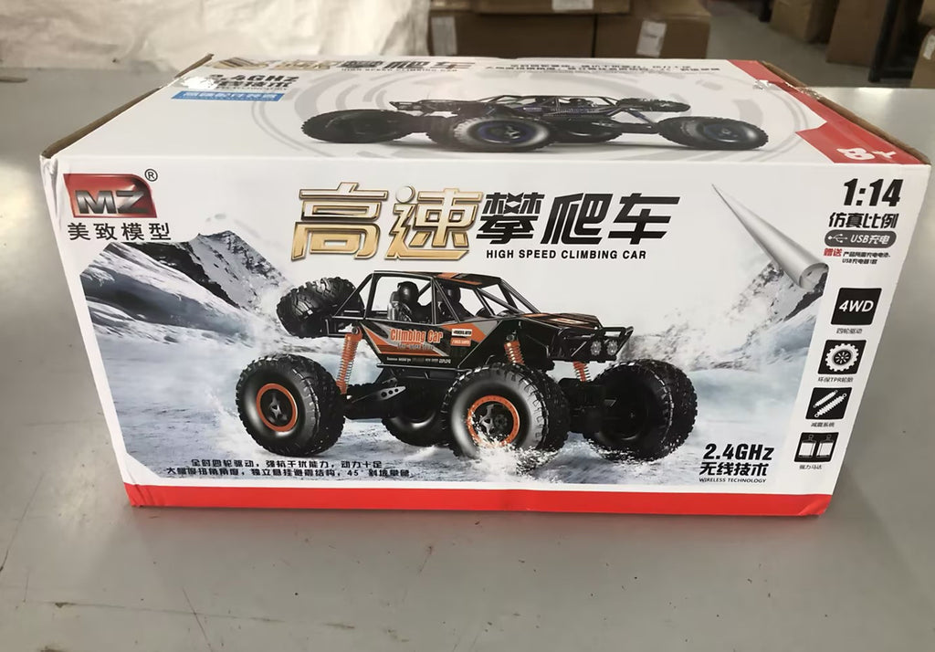 BlazeRunner 4WD RC Monster Truck – Off-Road Beast for Kids! 🚙💨 - Zecs shopping