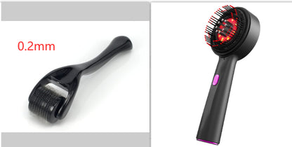 Electric Scalp Massage Comb – Red Light Hair Care & Relaxation Brush