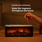 3D Flame Aromatherapy Diffuser – Colorful Essential Oil Humidifier Fireplace Lamp