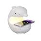 Wireless Charging Night Lamp – Bedside LED Phone Charger for Bedroom